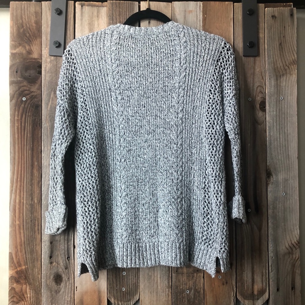 Grey Knit Madewell Sweater size XS - Picture 4 of 5